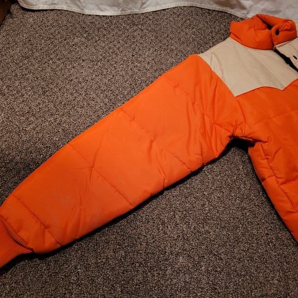 Vtg Swingster Orange Western Ranch Farm Jacket - Picture 2 of 15